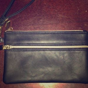 Non leather Wristlet